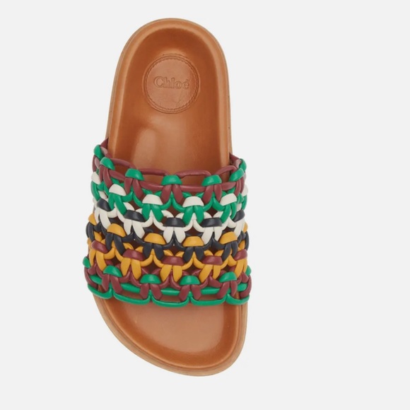 Chloe Wavy Platform Sandals 36 - Picture 4 of 14